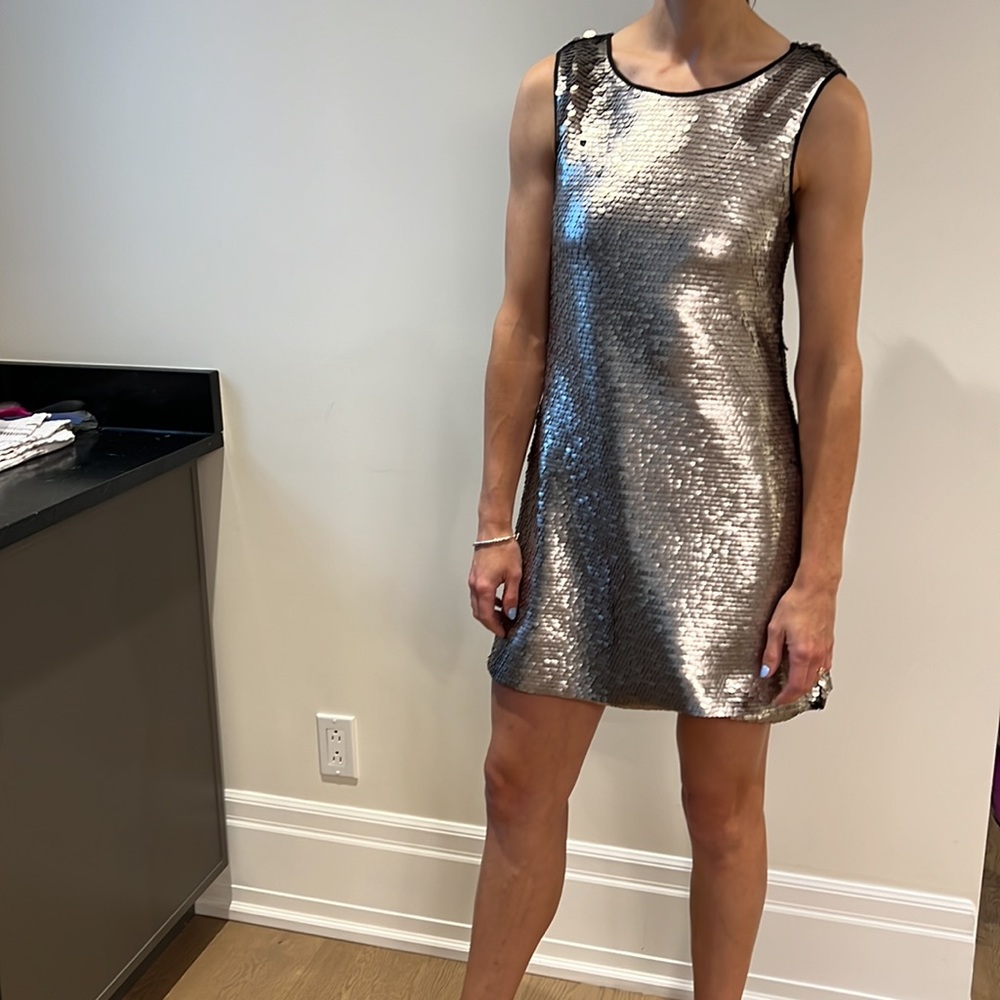 New Year’s Eve sequin dress